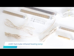 หลอดอินฟราเรดหลอดคู่เคลือบทอง, หลอดอินฟราเรดคลื่นสั้นความร้อนอุตสาหกรรม