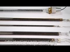 ท่อฮีตเตอร์ควอตซ์คาร์บอนไฟเบอร์ RS, หลอดความร้อนอินฟราเรดหลอดเดียว