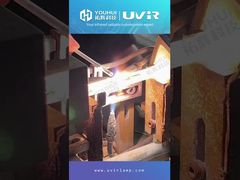 โคมไฟอินฟราเรดแรงดันต่ํา TOSHIBA 500W โคมไฟเครื่องทําความร้อนควอตซ์ท่อเดียว