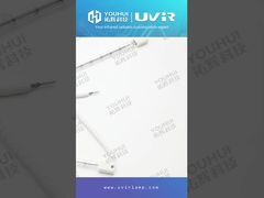 SK20 หลอดฮีตเตอร์ควอตซ์หลอดเดี่ยว หลอดฮาโลเจนอินฟราเรด 200-4000W องค์ประกอบความร้อน