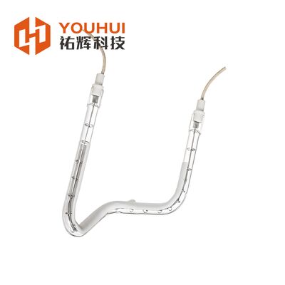 โลหะเคลือบ 1660W 230V ลําไฟ IR คาร์ทซ์ อินฟราเรด เครื่องทําความร้อนอุตสาหกรรม