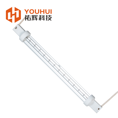 อุตสาหกรรม Single Tube Short Wave Infrared Halogen Lamp with 5000h Lifetime, 1100-2600°C Filament Temperature, and 200-4000W Power ปั๊มไฟฟ้าไฟฟ้าไฟฟ้าไฟฟ้าไฟฟ้าไฟฟ้าไฟฟ้า