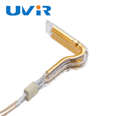 ราคาดี หลอดฮีตเตอร์ฮาโลเจนสีทองรูปตัว L 150-6000W หลอดอินฟราเรดสำหรับอุตสาหกรรม ออนไลน์