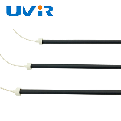 Good price UVIR Customization Ir Heater Lamp 1500W Quartz Infrared Long Wave Black Tube ออนไลน์