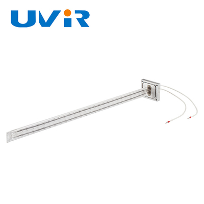 Good price หลอดอินฟราเรด Twin-Tube สําหรับความยาวในการทําความร้อนสีขาวที่สามารถปรับปรุงได้ 50-1500mm ออนไลน์
