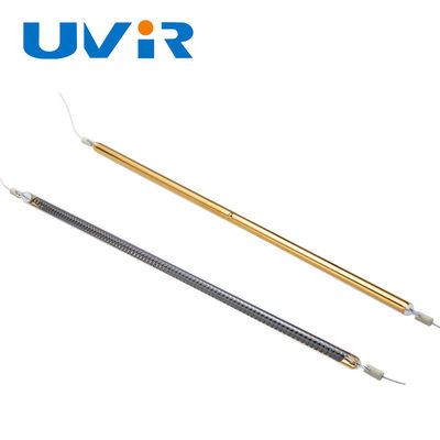 ราคาดี หลอดไฟให้ความร้อนอินฟราเรดคาร์บอนไฟเบอร์ 2000W พร้อมเคลือบทอง ออนไลน์