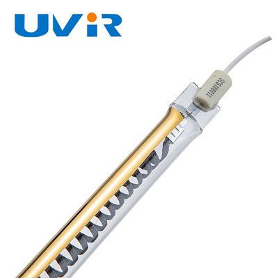 ราคาดี หลอดไฟความร้อนอินฟราเรดคาร์บอนไฟเบอร์ R7S 2000W พร้อมเคลือบทอง ออนไลน์