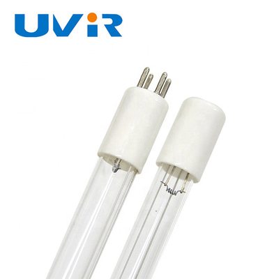 Good price T5 150mm UVC หลอดไฟฆ่าเชื้อโรค 8W 4 PIN Double End Quartz Tube ออนไลน์