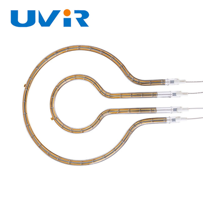 ราคาดี หลอดอินฟราเรดแบบวงแหวนสะท้อนแสงสีทอง 2200W 230V หลอดขนาด 8 มม. ออนไลน์