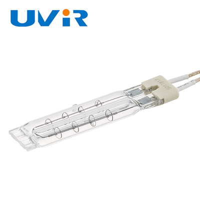 Good price หลอดอินฟราเรดควอตซ์ใสหลอดคู่, องค์ประกอบฮีตเตอร์ฮาโลเจน 55V 400w ออนไลน์