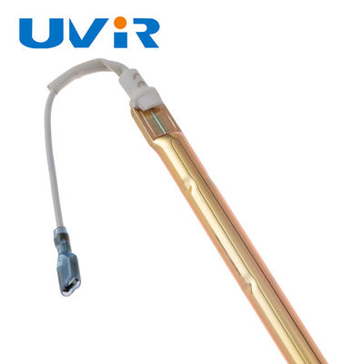 ราคาดี 2500W ทองสะท้อนแสง Quartz แสงอินฟราเรด 230V สําหรับการทําความร้อน Sauna ออนไลน์