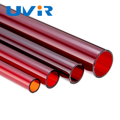 ราคาดี UVIR ทับทิมสีอินฟราเรดควอตซ์หลอดฮีตเตอร์ 14mm 19mm เส้นผ่านศูนย์กลาง ออนไลน์