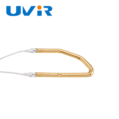 Good price 230V 1380W Gold Coated Infrared Heater หลอด 3D IR Lamp เครื่องทำความร้อน Emitters ออนไลน์