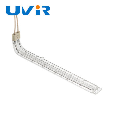 ราคาดี U Shape 150-6000W ความบริสุทธิ์สูง Quartz อินฟราเรด Heating Element Tube Halogen Quartz Glass Lamp ออนไลน์