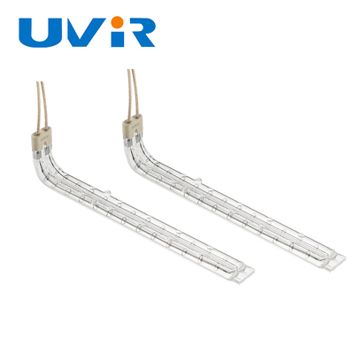 ราคาดี หลอดทําความร้อนแฮโลเจนควาร์ทซ์คู่โปร่งใส 45-480V ออนไลน์