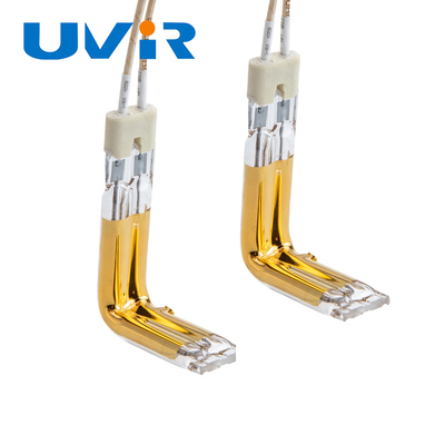 ราคาดี หลอดไฟความร้อนอินฟราเรดควอตซ์ฮาโลเจนเคลือบทอง 1380W 230V ออนไลน์