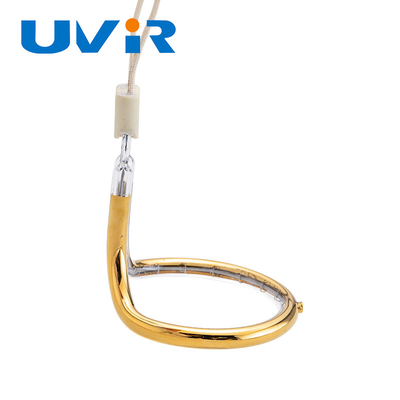 ราคาดี UVIR ทองเคลือบ Quartz แหวนไฟอินฟราเรดเครื่องทําความร้อน 100-7600W ออนไลน์