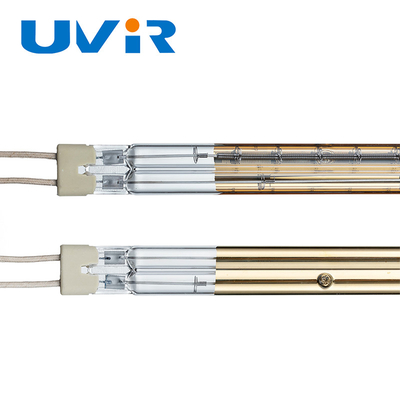 Good price 6950W IRP008 หลอดความร้อนอินฟราเรดกึ่งชุบทองสำหรับไฮเดลเบิร์ก SM74 / CD74 ออนไลน์