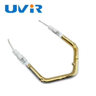 หลอดไฟอินฟราเรดทรงแปดเหลี่ยมเคลือบทอง 150-6000W