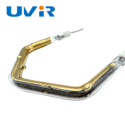 หลอดประกอบความร้อนอินฟราเรดสําหรับ 3D Gold Coating เครื่องทําความร้อนควอาร์ตซ์ไฟฟ้า 45-480V