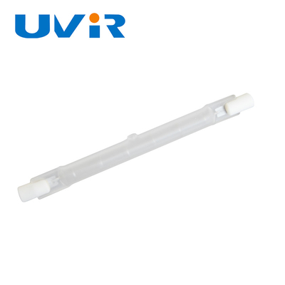 ท่อเดียว 200-4000W Quartz เครื่องทําความร้อน หลอดอินฟราเรด IR แฮโลเจนหลอด