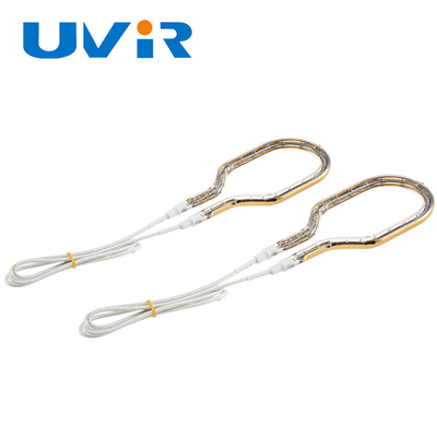 ราคาดี หลอดไฟให้ความร้อนอินฟราเรดควอตซ์เคลือบ UVIR Gold 100-7600W ออนไลน์