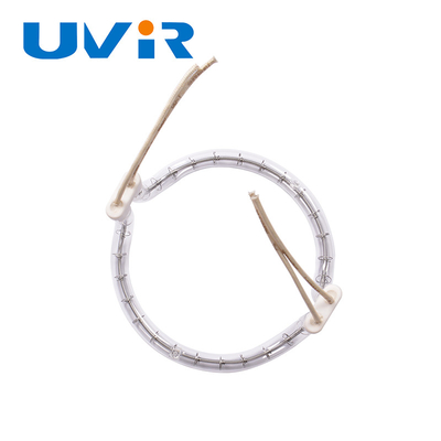 Good price 3D Shape Infrared Heating Element Tube ท่อแฮโลเจนควอตซ์ใสสําหรับส่วนประกอบของอุปกรณ์ทําความร้อน ออนไลน์