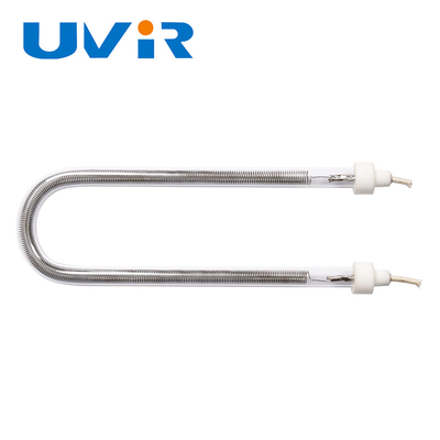 ท่อส่วนประกอบความร้อนอินฟราเรดคลื่นสั้น 200-4000w ที่สามารถปรับแต่งได้ สําหรับการใช้งานอุตสาหกรรมต่าง ๆ