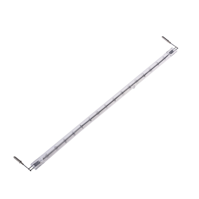 หลอดไฟอินฟราเรดแบบคลื่นสั้นเดี่ยว 200-4000W 55-575V ควอตซ์ให้ความร้อน