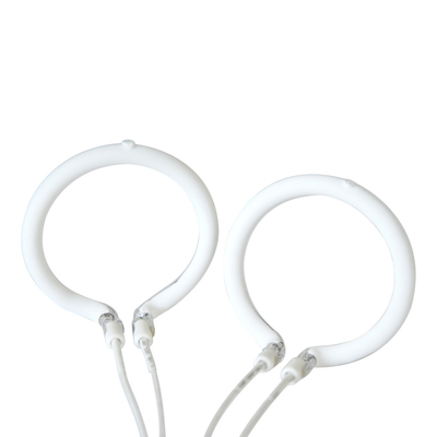 39-606mm UVIR ท่อวงแหวนหลอดอินฟราเรด ไฟฟัน Quartz เครื่องทําความร้อน สําหรับการปั่นพลาสติก