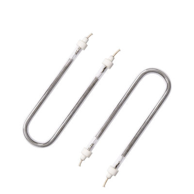 หลอดทำความร้อนอินฟราเรดควอตซ์ใสชนิด U 200-4000W