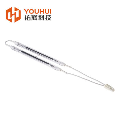 Good price 2000W วงคลื่นกลาง ท่อแฝดอินฟราเร็ดปรับความร้อน หลอดควอตซ์ที่มีฐาน R7S และความยาว 50-1500mm ออนไลน์