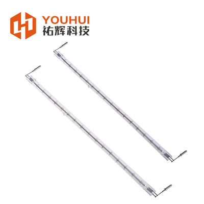 SHC100469 หลอดเครื่องทําความร้อนคลื่นสั้นควอาร์ทซ์ใส หลอด IR Halogen Single Lamp