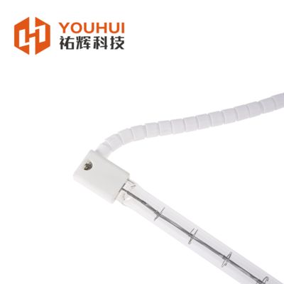 คุณภาพ SK15 ฐาน 200-4000W Quartz Halogen Infrared Heater Lamp ความยาวคลื่น 1-2μm และเวลาการทํางาน 5000 ชั่วโมงสําหรับการทําความร้อนอุตสาหกรรม โรงงาน