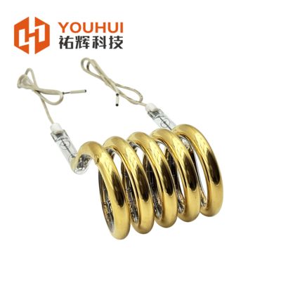 คุณภาพ 24-575V โลเตจ 39-600mm กว้างภายนอก 1100-2600°C อุณหภูมิไฟฟ้าวงแหวนไฟฟ้าอินฟราเรด ท่อเครื่องทําความร้อนอินฟราเรดวงกลม โรงงาน