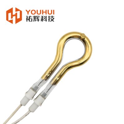 คุณภาพ CE Certified 99.99% Pure Quartz Ring Infrared Lamp สําหรับการใช้งานในอุตสาหกรรมรถยนต์ โรงงาน