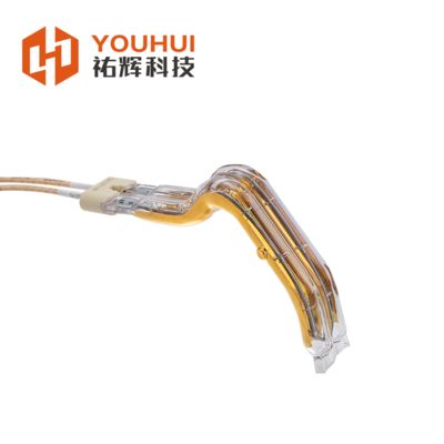 ราคาดี 45-480V 150-6000W Twin Tube L-Type Infrared Heating Lamp กับท่อควอตซ์ขนาด 11x23 มิลลิเมตร ออนไลน์