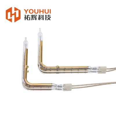 ราคาดี Industrial Use 1250°C Working Temperature High Purity Quartz Infrared Heating Element and Halogen Heating Tube ออนไลน์