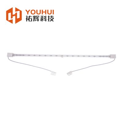 คุณภาพ หลอดไฟให้ความร้อนอินฟราเรดคลื่นสั้นแบบพรีฮีทอย่างรวดเร็ว ปรับแต่งได้สำหรับงานพิมพ์ 3 มิติและการอบแห้งในอุตสาหกรรม โรงงาน