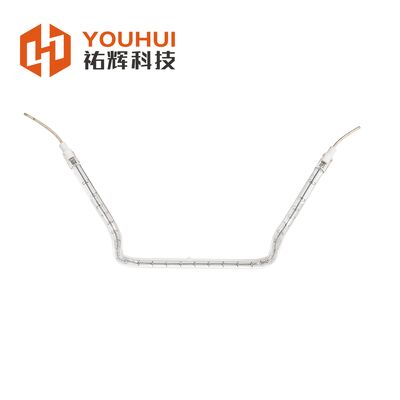 Industrial Grade Quartz Glass Infrared Heating Element Tube with 150-6000W Power and 5000h Lifespan