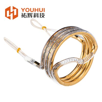 ราคาดี 3D Single Tube Gold Coating Infrared Quartz Heater Lamp 8-14mm มีอายุการใช้งาน 5000-20000h ท่อฮาโลเจน ออนไลน์