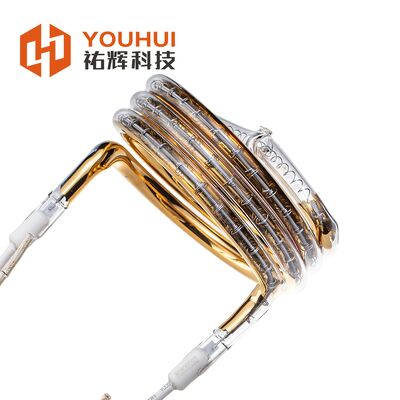 ราคาดี หลอดทำความร้อนอินฟราเรดเคลือบทอง 150-6000W อายุการใช้งาน 5000-20000 ชั่วโมง สำหรับงานอุตสาหกรรม ออนไลน์