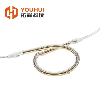 ราคาดี 240V 1600W รูปทรงวงแหวน Quartz Infrared Heating Lamp กับท่อ Quartz ประหยัดพลังงาน ออนไลน์