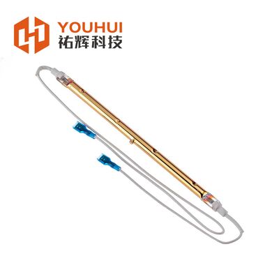 คุณภาพ 220V 500W โคมไฟอินฟราเรดควอตซ์คลื่นสั้น สําหรับซาวน่าและอุตสาหกรรมทําความร้อน โรงงาน