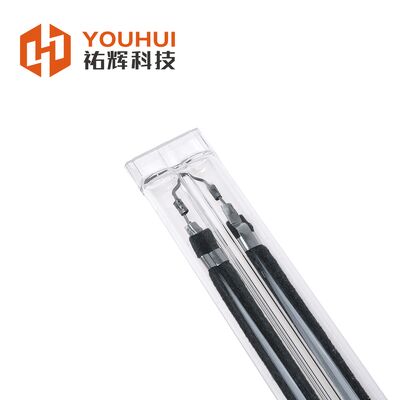 หลอดไฟอินฟราเร็ดปรับความร้อนระดับคลื่นกลางคาร์บอน 2 หลอด ใช้เวลาทํางาน 5000-20000H และพลังงาน 200-5000W สําหรับควบคุมอุณหภูมิอย่างแม่นยํา