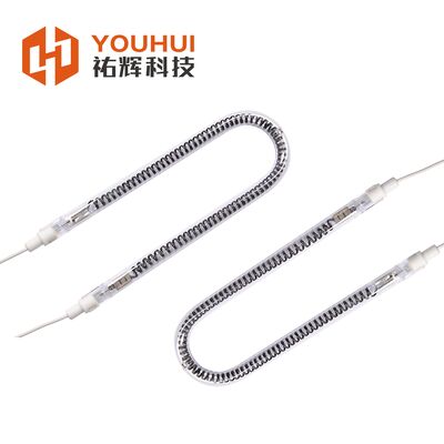 หลอดทําความร้อนอินฟราเรดไฟเบอร์คาร์บอนที่สามารถปรับแต่งได้ ด้วยอุณหภูมิไฟฟ้า 1100-2600 °C และอายุการใช้งาน 5000 ชั่วโมง