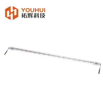 ราคาดี OEM Custom 5000h Lifetime 1s เวลาตอบสนอง 1100-2600°C อุณหภูมิไฟฟ้า Quartz Infrared Halogen Heater ออนไลน์