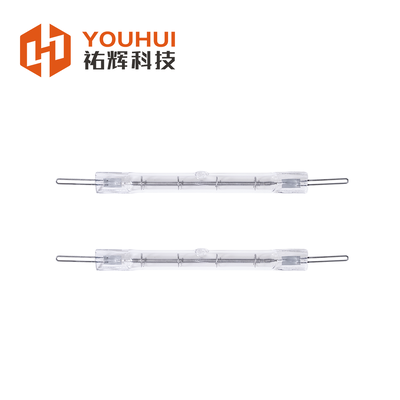 ราคาดี โคมไฟความร้อนอินฟราเรดประเภทมอลิบเดนัมสตอปแบบ U ประสิทธิภาพสูง Halogen Tungsten Filament ด้วยเวลาตอบสนอง 1s และความยาวคลื่น 1-2μm สําหรับการรักษาอุตสาหกรรม online