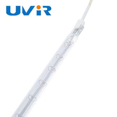 R7S หลอดเดียวเซรามิก IR หลอดฮาโลเจนเคลือบอินฟราเรดฮีตเตอร์โคมไฟสำหรับการบ่ม