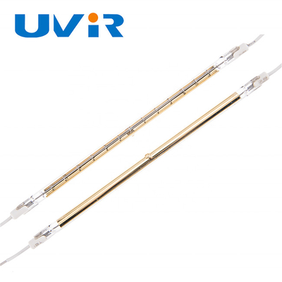 โคมไฟอินฟราเรดควอทซ์ 220V 1200W คลื่นสั้น R7S หลอดฮาโลเจนฮีตเตอร์